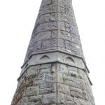 Spire open to the weather and in need of hydraulic lime pointing